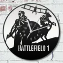 Настенные часы круглые 31 см Бруталити игры battlefield 1 батлфилд 1 - 481 цвет черный