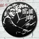 Настенные часы круглые 31 см Бруталити музыка - 212 цвет черный