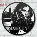 Настенные часы круглые 31 см Бруталити сериалы секс в большом городе sex and the city - 494 цвет черный