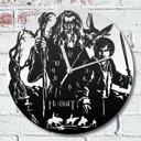Настенные часы круглые 31 см Бруталити фильмы хоббиты - 488 цвет черный