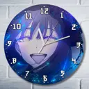 Настенные часы круглые 27 см Бруталити аниме My Dress-Up Darling - 3560 цвет черный