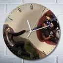 Настенные часы круглые 27 см Бруталити игры Mass Effect 3 - 4364 цвет черный