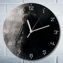 Настенные часы круглые 27 см Бруталити игры Medal of Honor Airborne 4742 цвет черный