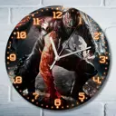 Настенные часы круглые 27 см Бруталити игры Ninja Gaiden 5121 цвет черный