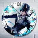 Настенные часы круглые 27 см Бруталити игры Persona 5 - 6672 цвет черный