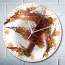 Настенные часы круглые 27 см Бруталити игры Prototype 5103 цвет черный