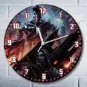 Настенные часы круглые 27 см Бруталити игры Terminator Resistance Enhanced - 6483 цвет черный