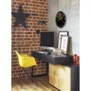 Настенные часы круглые 27 см Бруталити Игры UFC 3 - 2368 цвет черный