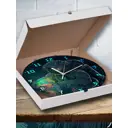 Настенные часы круглые 27 см Бруталити Космос - 1064 цвет черный