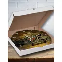 Настенные часы круглые 27 см Бруталити музыка - 2026 цвет черный