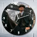 Настенные часы круглые 27 см Бруталити сериалы Peaky Blinders - 4025 цвет черный