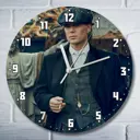 Настенные часы круглые 27 см Бруталити сериалы Peaky Blinders - 4033 цвет черный