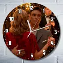 Настенные часы круглые 27 см Бруталити сериалы Peaky Blinders - 4036 цвет черный