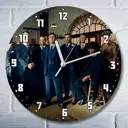 Настенные часы круглые 27 см Бруталити сериалы Peaky Blinders - 4040 цвет черный