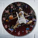 Настенные часы круглые 27 см Бруталити Спорт - 1209 цвет черный