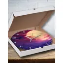 Настенные часы круглые 27 см Бруталити фэнтези дракон - 3239 цвет черный