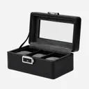 Декоративная шкатулка Clox W150BG 10.50x8 см цвет черный