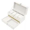 Декоративная шкатулка Clox YC-04WT 11x11 см цвет белый