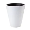 Горшок цветочный Sahara standart Form-plastic d 40 см 44 см 32 л полипропилен белый