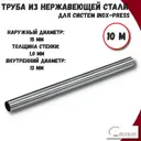Труба из нержавеющей стали Zeissler ZTI.500.304.1510-20-10 15x1 мм PN16 10 м