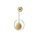 Настенный светильник светодиодный Escada 10206/sg led gold нейтральный белый свет цвет жёлтый/золотой