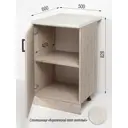 Напольный шкаф Regent Style Кухонный модуль напольный 50x82.80x60 см фасад бежевый ЛДСП каркас бежевый ЛДСП ПикарРабочийСтол1д/500