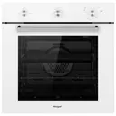 Электрический духовой шкаф Weissgauff WGO 702 White Glass 59.5х58.4х55 см цвет белый