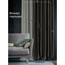 Штора на ленте At Home Лефти 220x270 см блэкаут цвет серебристый/серый AA101668