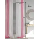 Тюль на ленте At Home Децима-03 200x260 см вуаль цвет розовый AA217003-260