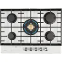 Газовая варочная панель Hiberg VM 7155 W 69 см 5 конфорок цвет белый