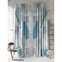 Комплект штор на ленте At Home Никанта 150x240 см габардин цвет голубой AA561079