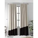 Комплект штор на ленте At Home Оланд 150x270 см блэкаут цвет коричневый AA213044-270