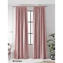 Комплект штор на ленте At Home Блэки 150x270 см блэкаут цвет розовый AA213036-270