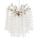 Люстра подвесная Arte milano Веточки 422621 3 лампы 6 м² цвет бронза