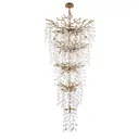 Люстра подвесная Arte milano Веточки 422222 28 ламп 56 м² цвет бронза