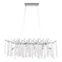 Люстра подвесная Arte milano Веточки 422761 10 ламп 20 м² цвет хром