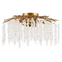 Люстра потолочная Arte milano Веточки 425294 6 ламп 12 м² цвет бронза