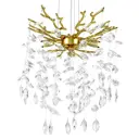 Люстра подвесная Arte milano Веточки 424008 3 лампы 6 м² цвет золотистый