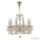 Люстра подвесная Bohemia ivele crystal 74851 74851 10 ламп 20 м² цвет золото