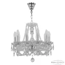 Люстра подвесная Bohemia ivele crystal 74852 74852 10 ламп 20 м² цвет никель
