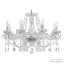 Люстра подвесная Bohemia ivele crystal 13653 13653 8 ламп 16 м² цвет никель