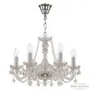 Люстра подвесная Bohemia ivele crystal 75142 75142 6 ламп 12 м² цвет никель