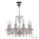 Люстра подвесная Bohemia ivele crystal 82929 82929 10 ламп 20 м² цвет никель