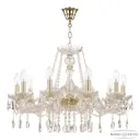 Люстра подвесная Bohemia ivele crystal 83931 83931 10 ламп 20 м² цвет золото