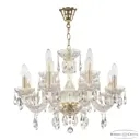 Люстра подвесная Bohemia ivele crystal 323022 323022 12 ламп 24 м² цвет золото