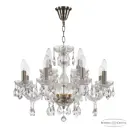Люстра подвесная Bohemia ivele crystal 324749 324749 12 ламп 24 м² цвет медный