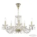 Люстра подвесная Bohemia ivele crystal 319539 319539 5 ламп 10 м² цвет золото