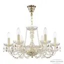 Люстра подвесная Bohemia ivele crystal 319542 319542 6 ламп 12 м² цвет золото
