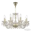 Люстра подвесная Bohemia ivele crystal 319544 319544 8 ламп 16 м² цвет золото