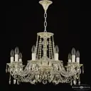 Люстра подвесная Bohemia ivele crystal 162008 162008 10 ламп 20 м² цвет золото